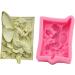 Milisten 6 Pcs Molds Party Cookie Cookie Cutters Kids Cookie Silicone Mold Silicone Cake Mold Fairy De para Gelatinas Silicone Baking Mold Mousse Cake Mold Kitchen Baking Set Biscuit 8.8*6.2CMx3pcs - Buy Online on GoSupps.com