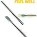 SOMROZ 6-Piece Ear Cleaning Tool Set 2023 - Professional Stainless Steel Earwax Removal Kit with Spiral Design and Portable Keychain Case - Buy Online on GoSupps.com