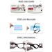 Tofox Kids Glasses Frame - Prescription Anti Blue Light Lens for Boys & Girls Ages 6-12 | Color 3 - Buy Online on GoSupps.com