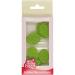 FunCakes Marzipan Decorations Leaves: Ready to Use for Cake Decoration Perfect for Cupcakes Muffins and more Glutenfree certified Set/12 Mix 25