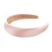 Buy AXY Light Pink Metallic Look Headband | Padded Fabric Hair Accessory for Women - Stylish & Comfortable - Buy Online on GoSupps.com
