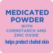 Caldesene Medicated Protecting Powder 5oz - Cornstarch & Zinc Oxide Formula, Talc-Free - Buy Online on GoSupps.com