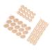 PLAFOPE 3 Pieces Protection Pad Bandages Toe Cushions for Corns Prevention Pads U Shaped Corn Pad Label Sticker Foot Sole Stickers Foot Patch Protector Foot Pastes Eva Foam