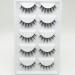 New 5 Pair 3D Imitate Mink False Eyelashe Wispy Natural Long Thick Fake Eyelashe
