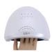 48W UV LED Nail Lamp Professional Gel Lamp UV Smart Auto-Sensing Nail Art Curing Dryer Light Nail Gel Machine White