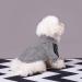 Ducomi Dog Sweater with Hood - Warm & Soft Pet Clothing for All Breeds & Sizes - Gray L Size - Buy Online on GoSupps.com