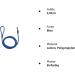 Buy 2.00m Blue Rope Leash with Hand Loop - Basic 10mm 27 Colors 7 Lengths - International Shipping - Buy Online on GoSupps.com