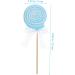 ABOOFAN 6 Pcs Simulation Lollipop Candies Candy Models Simulated Lollipop Prop Scene Decorative Props Party Lollipop Decorations Xmas Party Supplies Wood Cartoon Flowers Assorted Colorx2pcs 25.00X9.00X2.50CMx2pcs - Buy Online on GoSupps.com