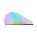 Colorful Wavy Abstract Microfiber Hair Towel Soft Super Absorbent Hair Towel Wrap for Women Coral Velvet Quick Dry Hair Cap for Long Curly and Thick Hair