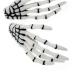 3 Pairs Skeleton Hand Hair Clips Halloween Party Accessories in Red, White, and Black | Skull Bone Shape Hairpin for Women and Girls - Buy Online on GoSupps.com