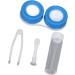 Dewin Portable Contact Lens Box Kit - Cute Duck Design Dust-Sealed Travel Container for Women (Blue) | Ideal for International Shipping - Buy Online on GoSupps.com