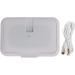 Baby Wipe Warmer Portable Wipes Dispenser Wide Opening Ultrathin Heater Constant Temperature Lightweight for Outdoor (White) - Buy Online on GoSupps.com