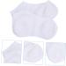 minkissy 3 Pairs Protective Socks Moisturizing Socks for Women Heels for Women Moisture Socks for Dry Feet Heel Moisturizing Socks Cracked Heel Socks Gel Pedicure Torn Socks White Miss Sebs - Buy Online on GoSupps.com