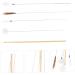 HAKIDZEL 1Set Earwax Cleaning Kit Ear Tools with Plume Sticks for Gentle Ear Care for Home Use Travel Design Convenient Easy to Use - Buy Online on GoSupps.com
