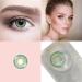 Very Opaque Natural Colored Contact Lenses - Silicone Comfort - C Green - 1 Pair (2 Pieces) - Dia 14.50 - 0.00 Diopters - International Shipping - Buy Online on GoSupps.com