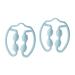JOJOFUNY 2 STK YOGA massager Muscle rollerstock Muscle voltage roll Massage rolls for the legs of anti-roller massage device Low Roll massage device AB neck and shoulders neck ball 25x22x5cmx2stk