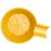 Ergonomic Plastic Razor Cup & Soap Shell for Men - Hairdressing & Shaving Foam Holder - Orange - Buy Online on GoSupps.com