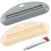 Rolling Toothpaste Squeezer 2 Piece Set Tube Squeezer Holder | Tubular Items Squeeze Tool for Toothpaste Beauty Cream Cleansing Foam Hand Cream Tmay - Buy Online on GoSupps.com
