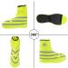Flintronic Waterproof Bicycle Overshoes - Unisex Reflective XL Fluorescent Yellow Windproof & Dirt Repellent Shoe Covers - Buy Online on GoSupps.com