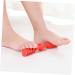 Lurrose Leg Roll Massage Device - Heel Spur & Plantar Fasciitis Relief - Foot Roller for Yoga & Deep Tissue Massage (23.5x3.5cm Red) - Buy Online on GoSupps.com