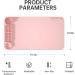 MOHOPE Large Silicone Painting Mat 20x11 - Non Stick Art Mat for Crafts, Drawing, Painting, Clay, Resin - Silicone Cup Included - Pink - Buy Online on GoSupps.com