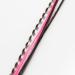 Feather Hair Extension Pink & Black Mix 6"-11" Feathers for Hair Extension Includes 2 Silicone Micro Beads 5 Feathers