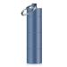 Portable Pill Cases, Opret Metal Pocket Pill Boxes Keychain for Purse for Travel, 3 Compartment Waterproof Daily Pill Container Holder for Men and Women (Blue) 1 pcs Blue