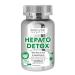 BIOCYTE Hepato Detox - Detox Food Supplement, Liver Wellness, Detoxification - Milk Thistle, Fennel, Artichoke, Choline, Beaine - 60 Capsules - 30 Day Program