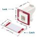 Child Safety Magnetic Cabinet Locks - RovingCove Baby Proofing Locks with 3M Adhesive (12 Locks + 2 Keys) - Ivory White - Buy Online on GoSupps.com
