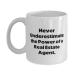 Real estate agent Gifts For Men Women Never Underestimate the Power Cute Real estate agent 11oz 15oz Mug Cup From Team Leader Real estate agent gag gifts Funny real estate agent gift ideas