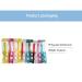 UISI Silicone Bracelet - Disposable Portable Hand Sanitizer Wristband (Clear Pink) - Ideal for Adults and Children - Buy Online on GoSupps.com