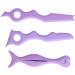 3pcs Silicone Stencil Eyebrow Shaping Stencils Aid Tool for Makeup Beginners - Buy Online on GoSupps.com