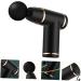 Homsfou Fascia Massage Gun Set | Deep Tissue Hand Massager for Pain Relief | Portable Percussion Muscle Device | Fitness & Wellness Tool (18x13.5x4cm Black) - Buy Online on GoSupps.com