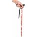 Walking Cane Portable Hand Walking Stick Walking Cane with Smooth Wood Handle Adjustable Walking Cane Lightweight and Stable Walking Stick Cane for Men & Women Canes for Seniors (Red) - Buy Online on GoSupps.com