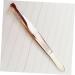 Tweezers Eyelashes Extension Clip Eyebrow Clip Flat Extend medium Golden - Buy Online on GoSupps.com