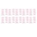 Lash Perm Lift Rods Easy to Clean Deformation Proof Soft Silicone 50 Pairs Eyelash Curl Lifting Shield for Individual Use