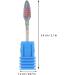 SKISUNO Women Manicure Supplies Manicure Drill Bits Cuticle Pusher Nail Art Polishing Tools Manicure Nail Bits Manicure Accessories Women's Exfoliating Tungsten Steel Nail Drill 5.4x1.2cm Colorful - Buy Online on GoSupps.com