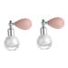 FOMIYES Makeup Shimmer Spray 2pcs High Gloss Dusting Hair Glitter Spray Glitter Body Spray Miss Highlighter Pearlescent 7.5x7cm x2pcs Whitex2pcs