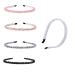 Sertay fashionable rhinestones elastic headband non-slip women's headband suitable for all occasions suitable for women of all ages (5 colors)
