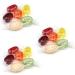VIMIX Garden Fruits Sweets Bag - Fruit Flavour Hard Boiled Sweets with a Sweet Liquid Filling (3kg) - Buy Online on GoSupps.com