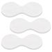 100PCS Disposable Eye Mask Paper Non Woven Eye Covers Cotton Eye Care Patches Pads Facial Skincare Spa Paper for Home Salon Beauty Tools