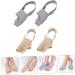 FRCOLOR Split Toe Foot Protector for Women - Bunion Support Braces & Big Toe Straightener - 2 Pairs Nylon Hand Splint & Guard - Buy Online on GoSupps.com