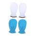 Gogogmee 2 Pairs Essential Oil Gloves Portable Wax Mitts Nursing Gloves Reusable Paraffin Mitts Portable Wax Gloves Washable Paraffin Mitts Nursing Supply Reusable Paraffin Gloves