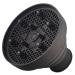 Silicone Hair Dryer Cover Hair Blower Accessory Curl Diffuser for Curly Hair Salon Hair Disffuser Universal Hair Diffuser Attachment Hair Blower Protective Cover Hair Dryer Part 13.8x13.8cm Black