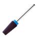 BNG 5 in 1 Carbide Nail Drill Bit Fast Remove Acrylic & Hard Gel Professional 3/32" Electric Nail Drill Tungsten Steel Bits Manicure Pedicure Professional Salon Tool(Medium Purple) DSA5-Medium&Purple