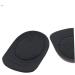 Didiseaon Heel Pads - Half Shoe Gel Inserts for Heels | Comfortable High Heel Grips for Men & Women | Invisible Foot Support Insoles - Black - Buy Online on GoSupps.com