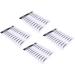 FOMIYES 8 Pcs Eyebrow Stickers Waterproof Stickers False Eyebrows Cosmetics 6d Hair-like Eyebrows Stickers - Buy Online on GoSupps.com