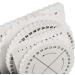 5 Piece Braiding Disk Set for Kumihimo Beading Cord - Round/Square Plate in White - Buy Online on GoSupps.com