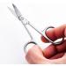 Small Curved Groom Scissor & Mini Mustache Scissor for Men | Beauty Trimmer for Women - Eyebrow Nose Hair Facial Hair False Lash & Bikini - 3.7 Inch Set with Comb - Buy Online on GoSupps.com
