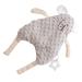 Cabilock baby comfort towel baby pacifier baby caraway suppositories newborn ceilings baby towels soothing toys children's toys 3-6 months sleeping calming towel doll gray 30x15x0.2cm